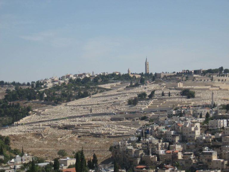 Mt Of Olives Jerusalem Israel