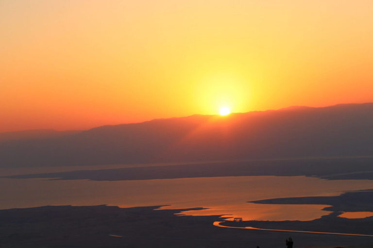 Sun Shine Over the Dead Sea